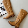 Dirty Laundry Yurie Banana Tall Boot- side flat lay view