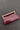 Drea Wine Croc & Gold Clutch Purse- flat lay view
