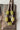 Paloma Lime & Grey Beaded Necklace - flat lay close up