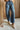 Just Black Denim: Izzy Barrel Jeans - close front view