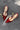 Stile Cherry Red Patent Leather Pointed Toe Heel- full front view