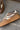 Steve Madden Dodge Taupe Multi Platform Sneaker- close up side view