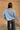 Benson Blue Striped Sweater - back view
