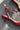 Stile Cherry Red Patent Leather Pointed Toe Heel- close up side view