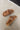 Joia Brown Suede Slide-On Clog Mule- flat lay view