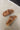 Joia Brown Suede Slide-On Clog Mule- flat lay view