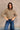 Rachele Multi Color Mock Neck Sweater - view of front
