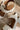 Chinese Laundry Drew Smooth Cream & Gold Heel- close up ankle view