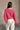 Ashley Rose Pink Knit Sweater - back