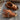 Corkys Good For You Cognac Wedge Sandal- close up flat lay view