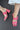 Beach by Matisse Lucy Coral Heeled Sandal- front top view
