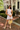 Amelia Lavender Ruched & Buttoned Mini Dress- full body view