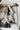 Emma Ivory Multi Floral Scarf Necklace- front full view