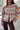 Kelli Mauve Striped Cardigan -view of front