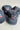 USA American Flag Washed Denim Baseball Hat- flat lay view