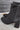 Mia Bronwen Black Pull On Boot- full side back view