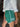 Erin Green & White Active Shorts - side view