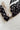 Sasha Gold Horse Bit Chain Scarf Ring - flat lay