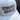 Expensive & Difficult Grey & White Trucker Hat- close up front view