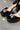 Chinese Laundry Theresa Black Patent Platform Heel- front toe view