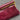 Drea Wine Croc & Gold Clutch Purse- close up frontal side view
