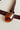 Dakota Brown Suede & Amber Belt - close up