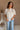 Emelie White Puff Sleeve Top - front view