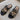 Hey Girl By Corkys Hey Hottie Black Sandal- flat lay view