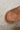 Joia Brown Suede Slide-On Clog Mule- toe view