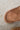 Joia Brown Suede Slide-On Clog Mule- toe view