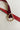 Rochelle Burgundy Suede Belt - flat lay