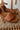 Sofft Reyna Cognac Flat Sandals- close up side toe view
