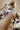 Dolce Vita Notice Stitch Cocoa Taurus Calf Hair Sneaker- close up top view