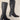 Mia Bettina Black Contrast Tall Boot- flat lay view