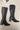 Mia Bettina Black Contrast Tall Boot- flat lay view