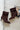 Simone Brown Suede Slouch Boots - side flat lay