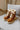 Sorel Joan Frwd Cozy Tawny Buff & Honey White Waterproof Boot - full frontal side view