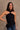 Cordelia Black & Gold Halter Tank Top - frontal