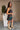 Ashlyn Green Multi Plaid Mini Dress - full side view