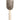 Boar Bristle Hair Brush in Tan - front view