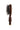 Mini Boar Bristle Hair Brush in Tortoise- side view