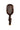 Mini Vented Hair Brush in Tortoise- back view