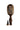Mini Vented Hair Brush in Tortoise- full front view