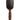 Detangler Hair Brush for Fine Hair in Tortoise - front view
