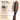 tortoise print hairbrush with features highlighted on a beige background