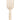 Detangler Hair Brush for Medium Hair in Tan - front view