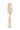 Detangler Hair Brush for Thick Hair in Tan - side view