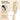 Hairbrush with features highlighted on a beige background