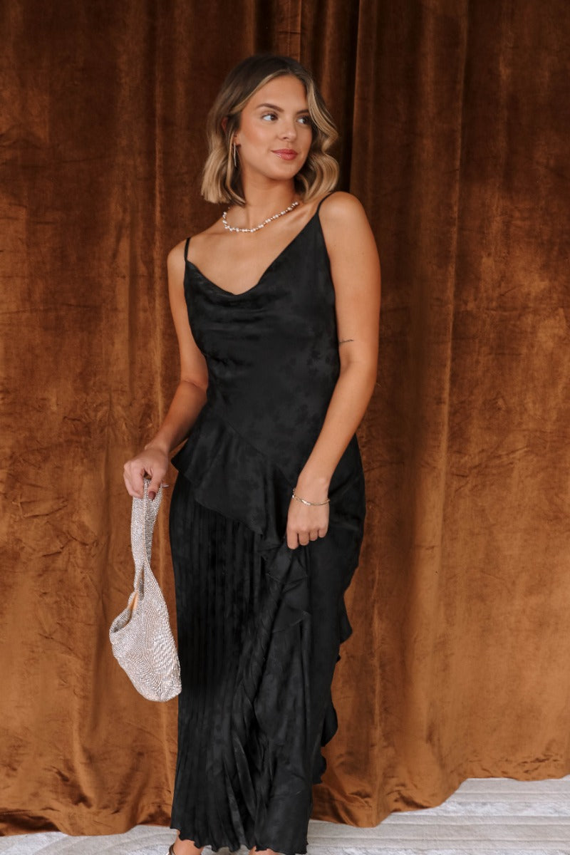 colette satin cutout midi dress Astr | Dresses | Colette Floral Satin Cutout Midi Dress