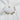 Gia Gold Hoops Earring Set- flay lat view